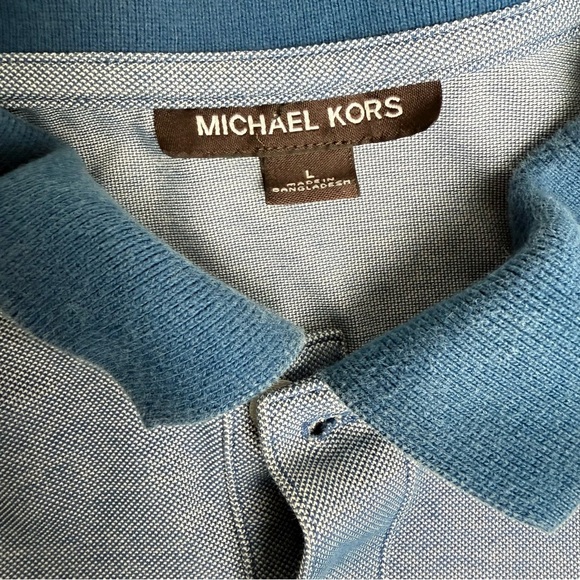 Men's Blue Polo Shirt - Picture 5 of 5